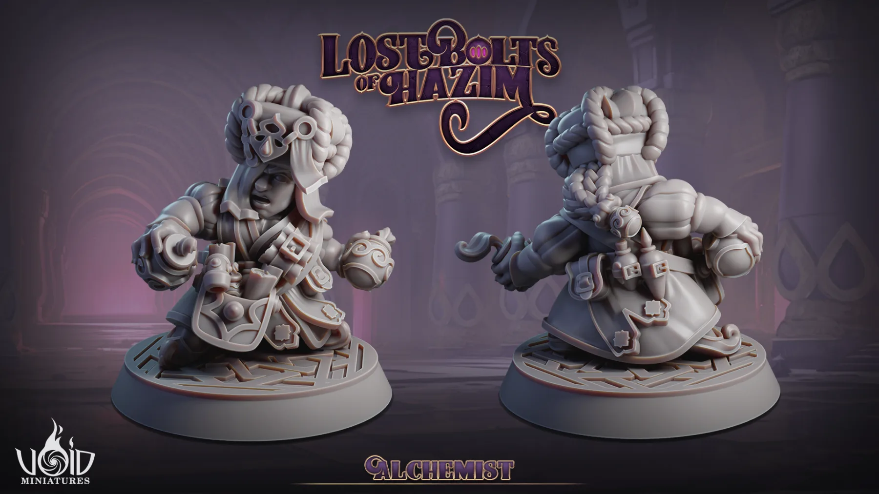 Alchemist 02 — Front and back render: Alchemist 02