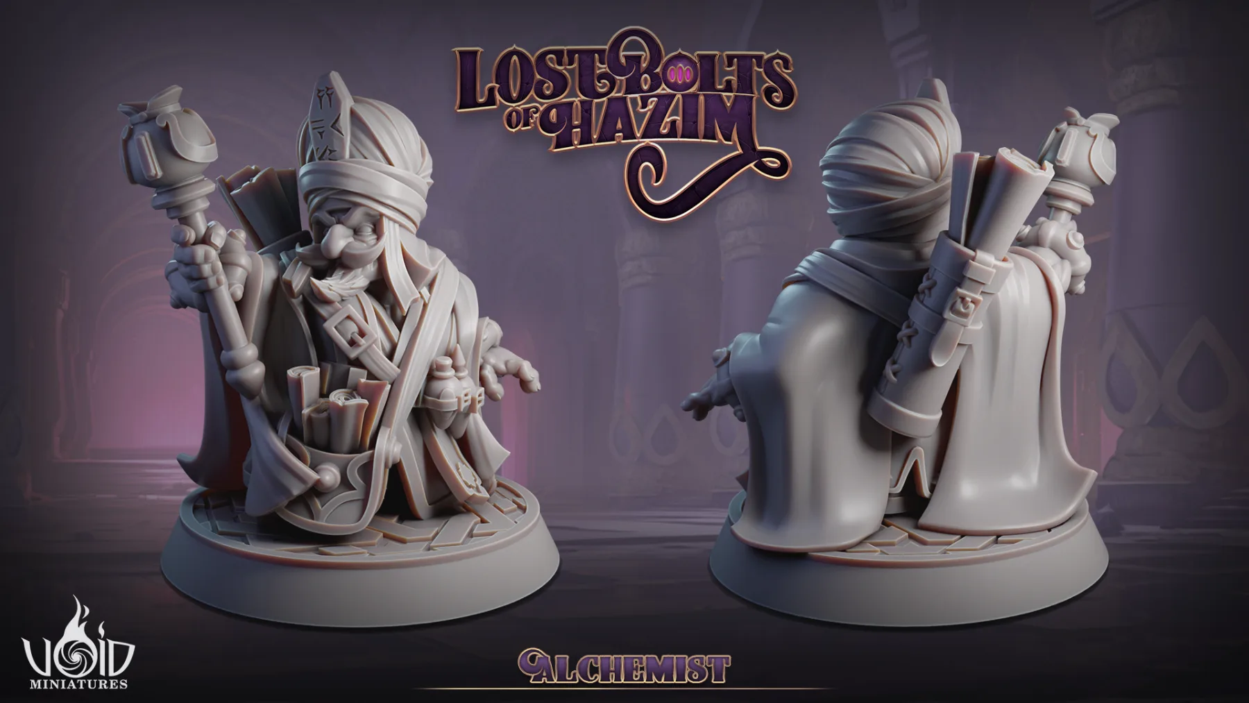 Alchemist 03 — Front and back render: Alchemist 03