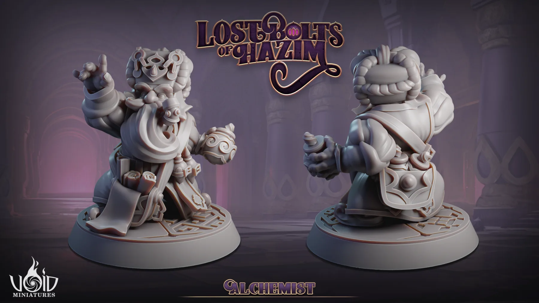 Alchemist 04 — Front and back render: Alchemist 04