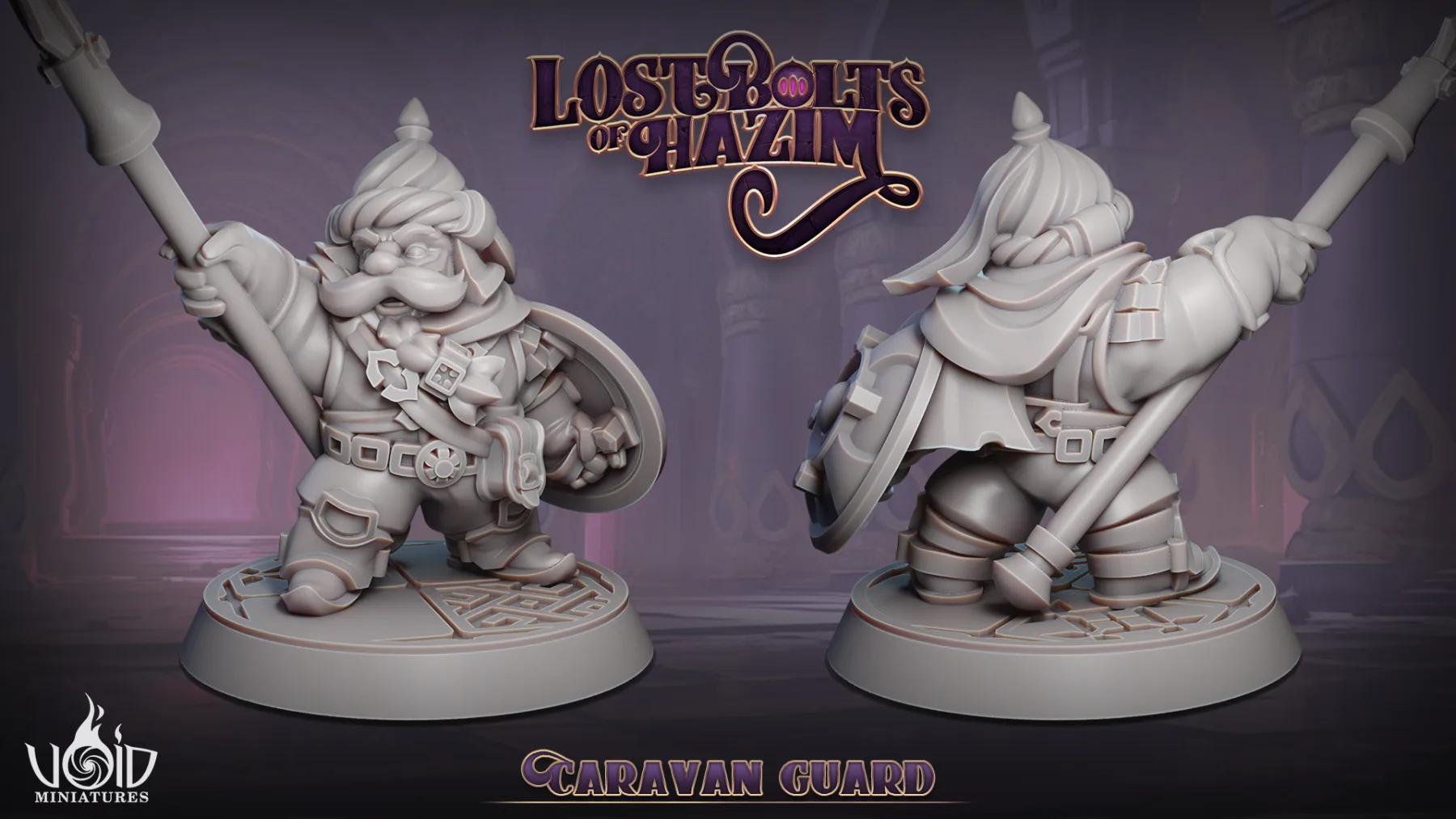 Caravan Guard 04 — Front and back render: Caravan Guard 04