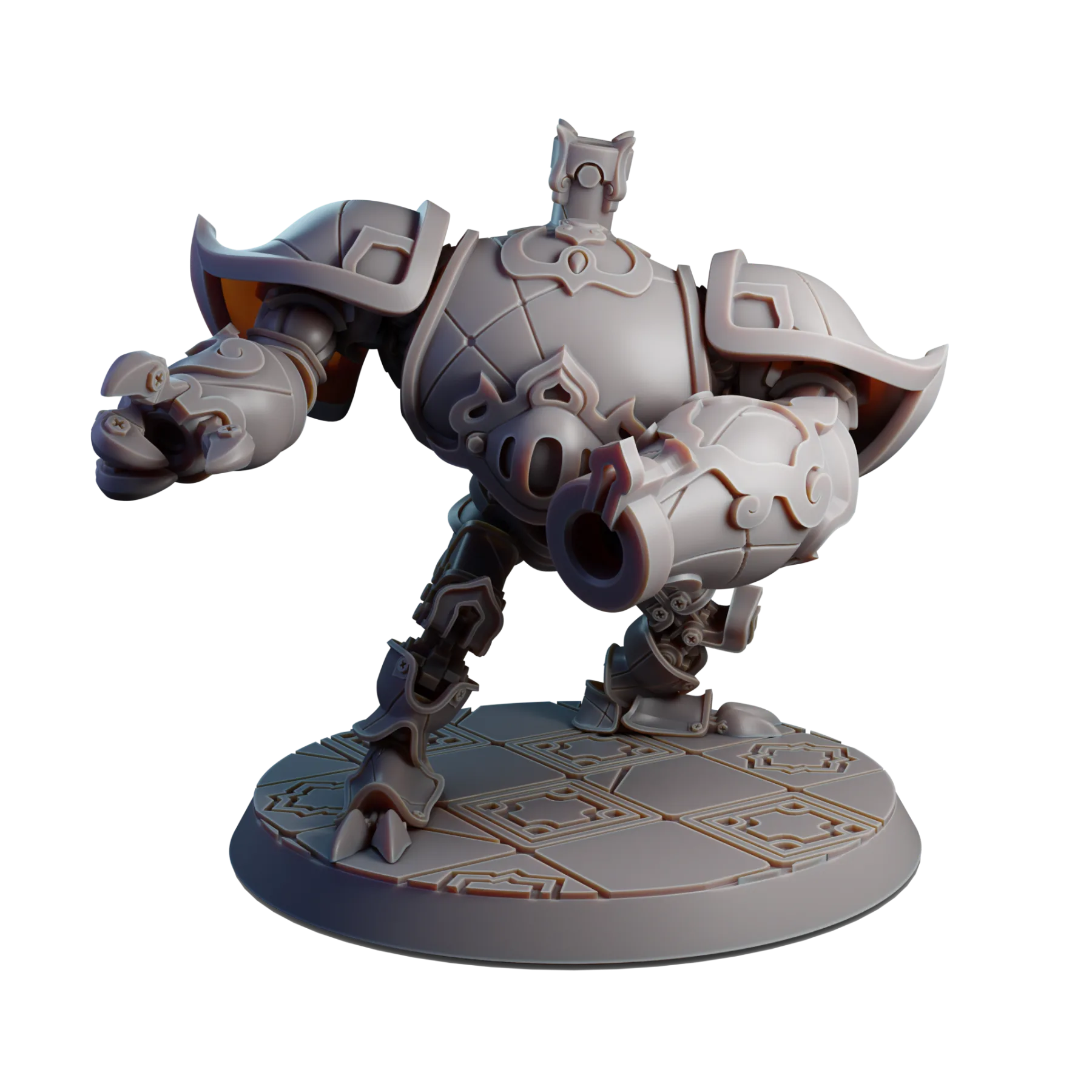 Kanium 03 — Front and back render: Kanium 03