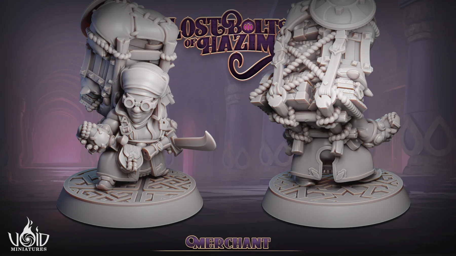 Merchant 02 — Front and back render: Merchant 02
