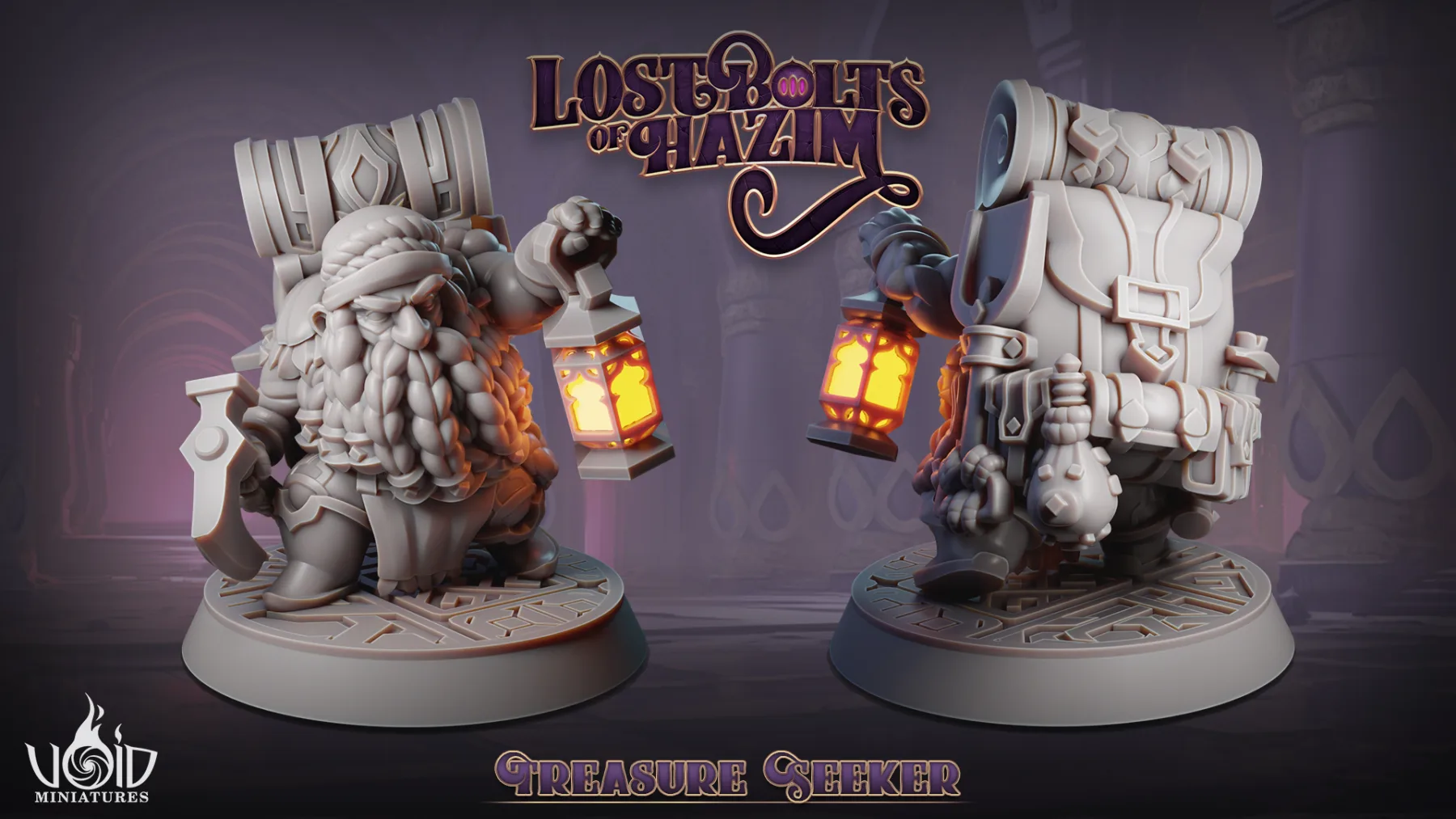 Treasure Seeker 02 — Front and back render: Treasure Seeker 02
