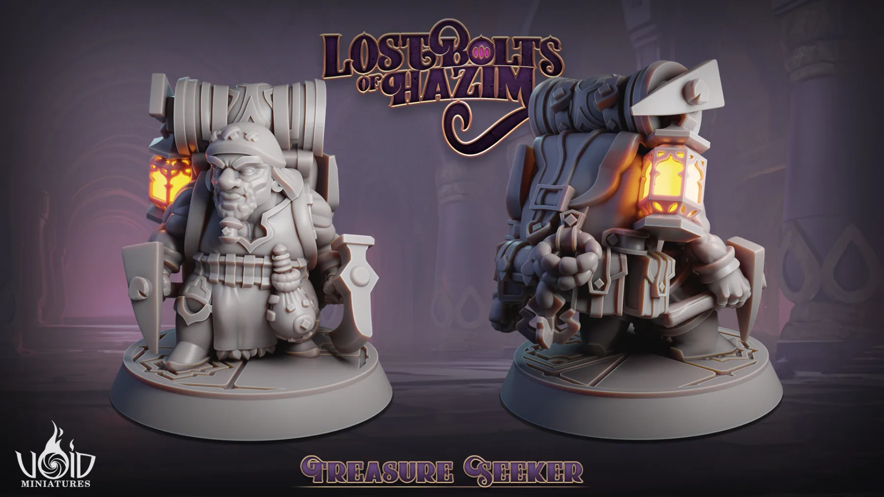 Treasure Seeker 03 — Front and back render: Treasure Seeker 03