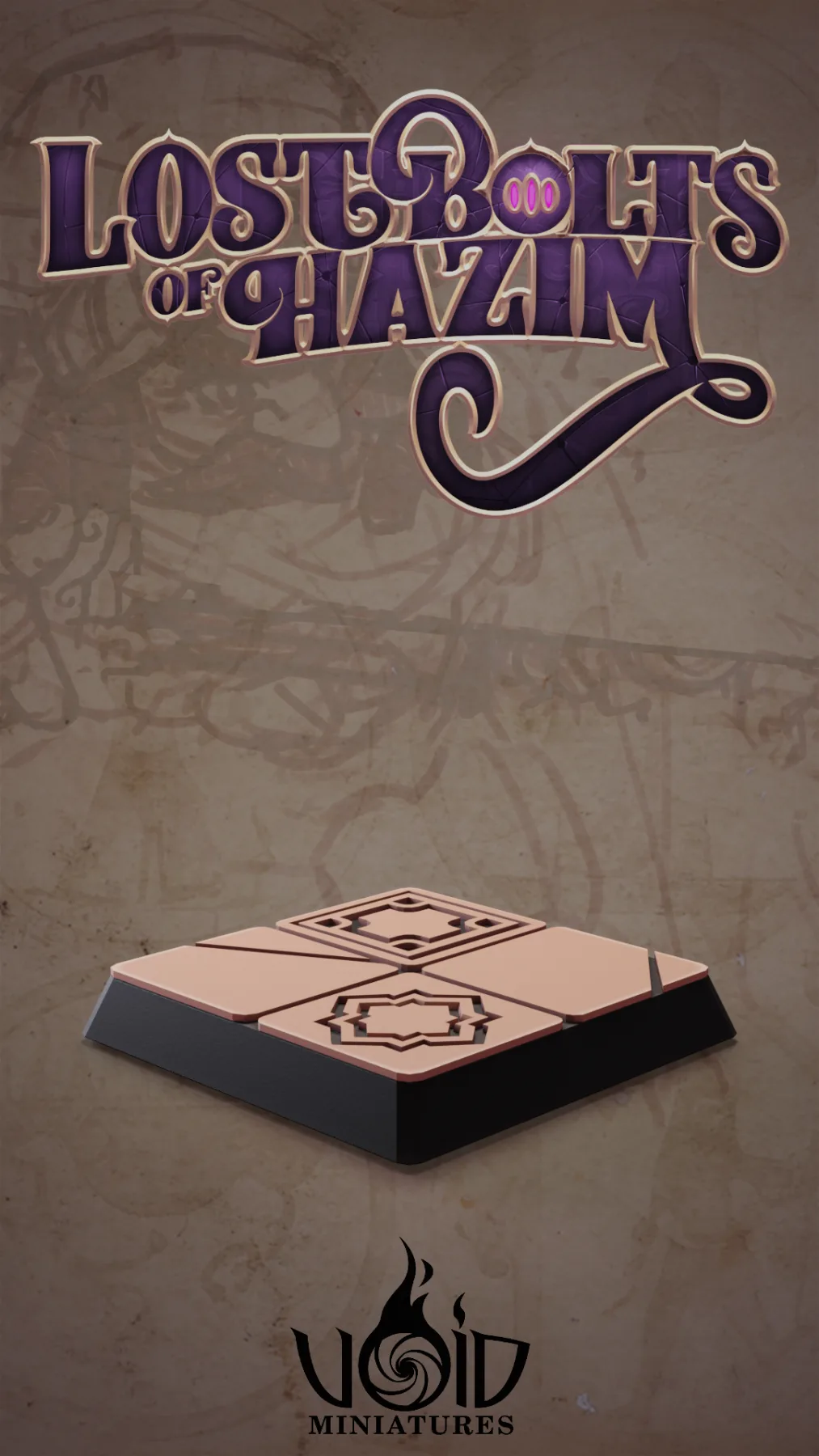 Base Collection — Square base — palace motif