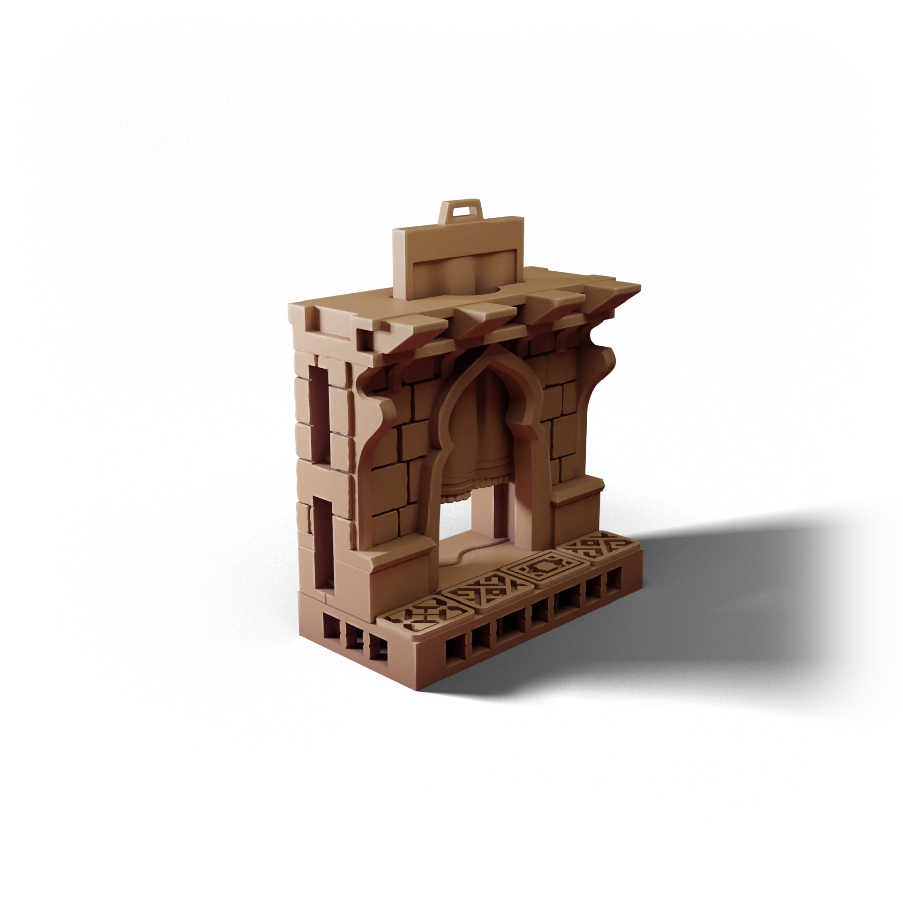Door 2×1 A — Door 2×1 A — clean clay render