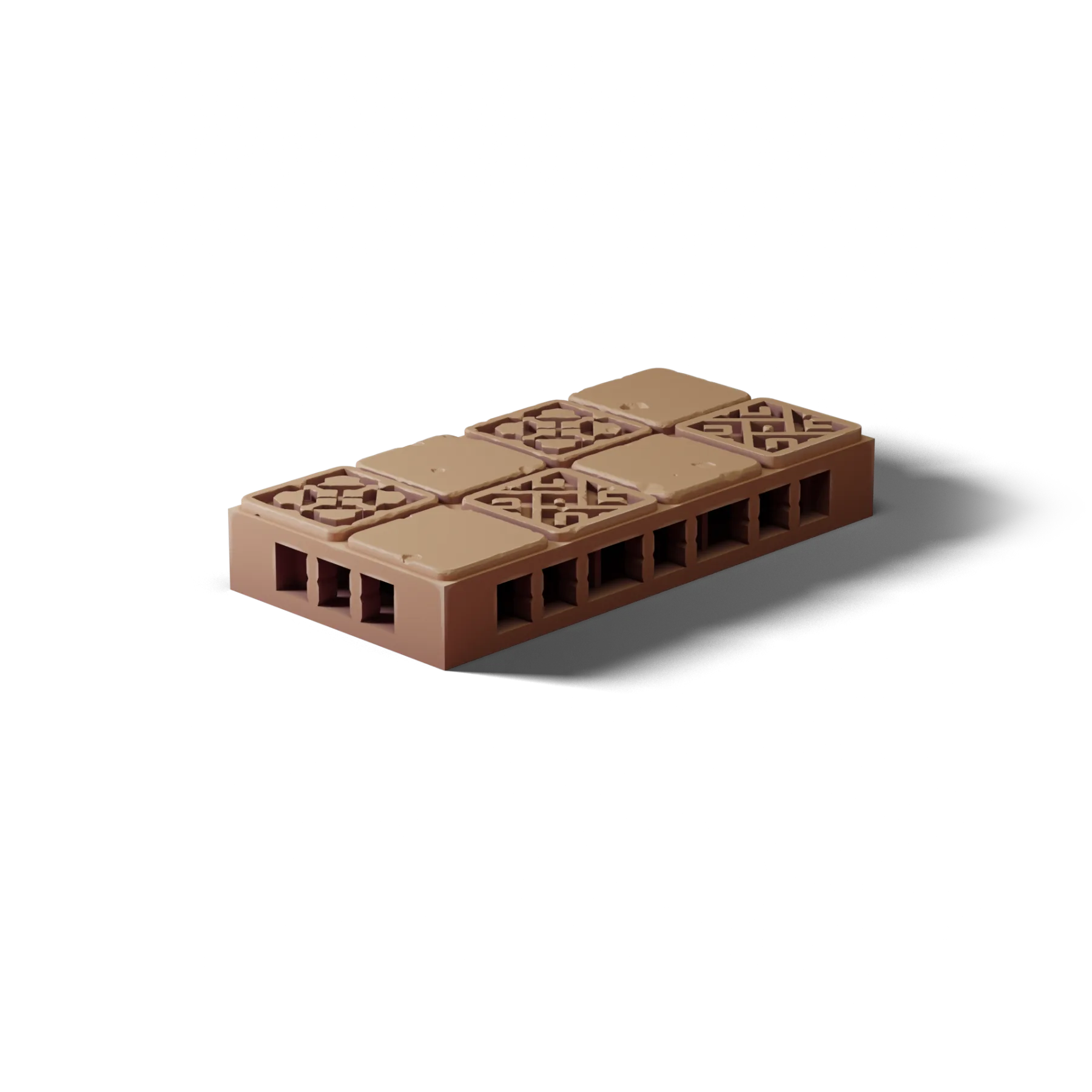 Floor 2×1 A — Floor 2×1 A — clean clay render