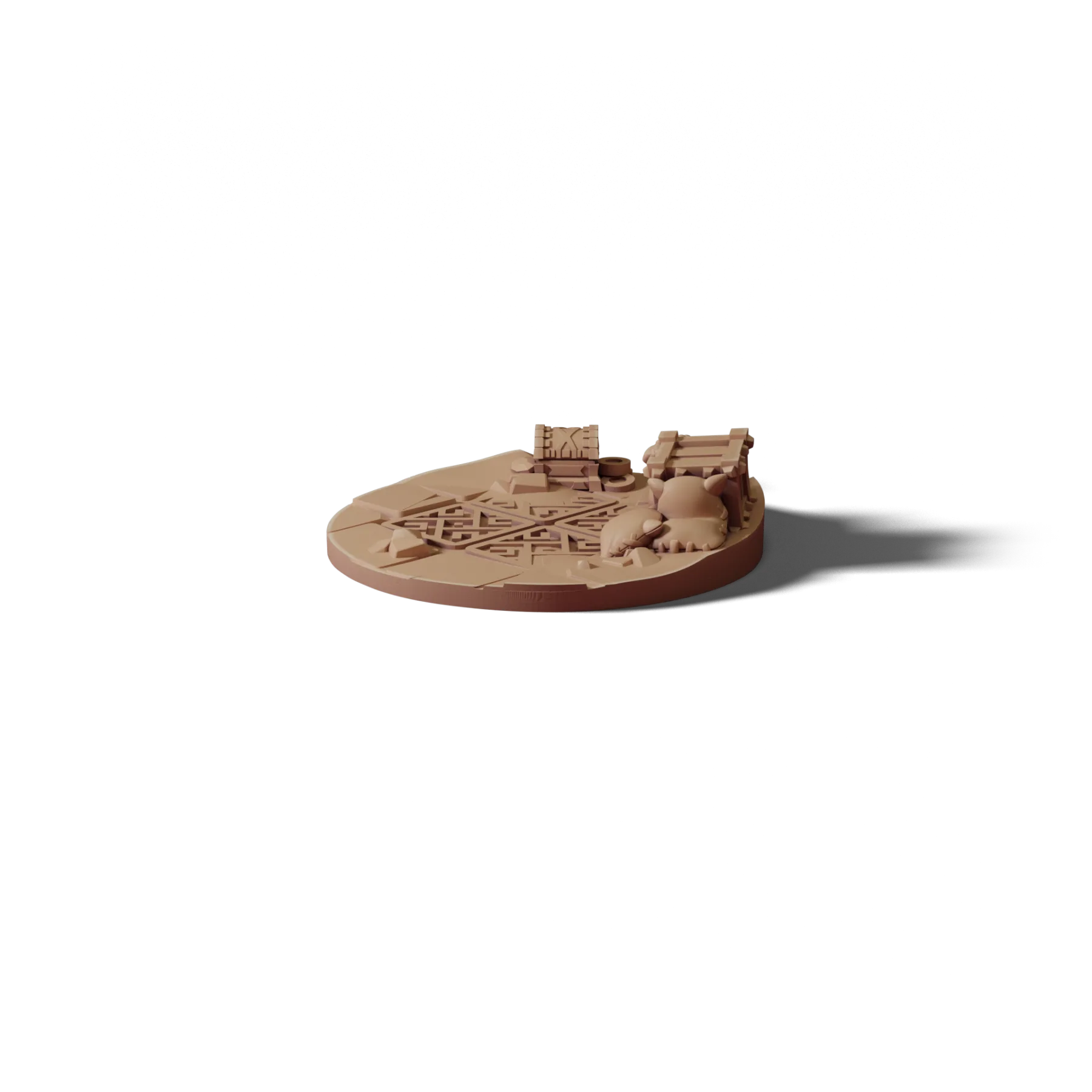 Merchant Base — Merchant Base — clean clay render