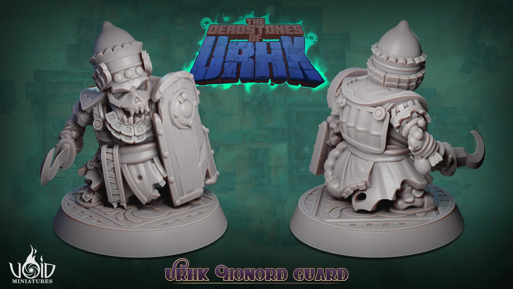 Honor Guard 01 — Front and back render: Honor Guard 01