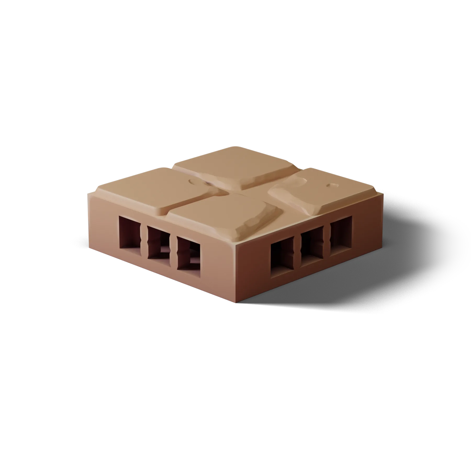 Floor 1×1 G — Floor 1×1 G — clean clay render