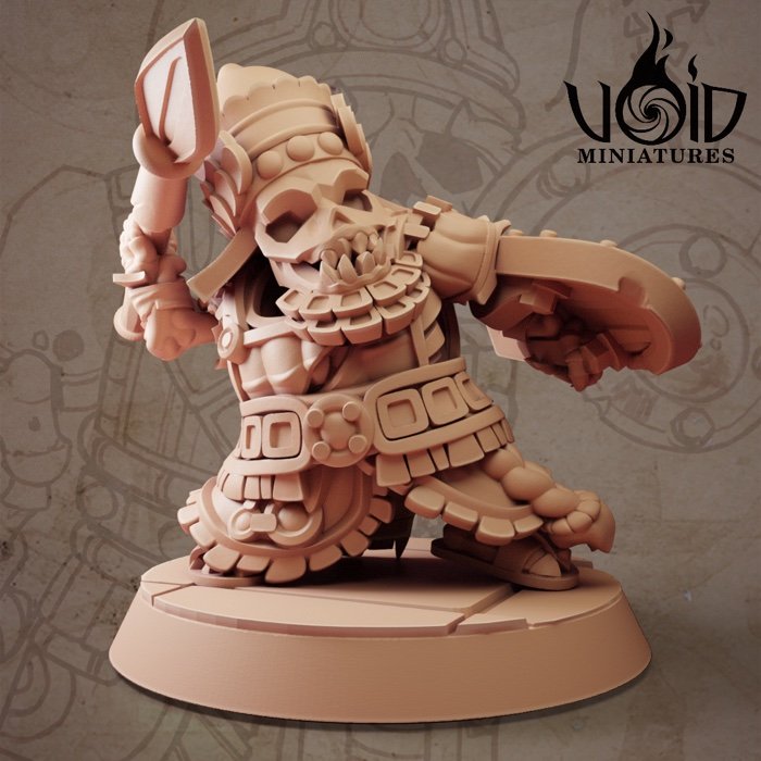 Honor Guard 03 miniature render — The Deadstones of Uhrk