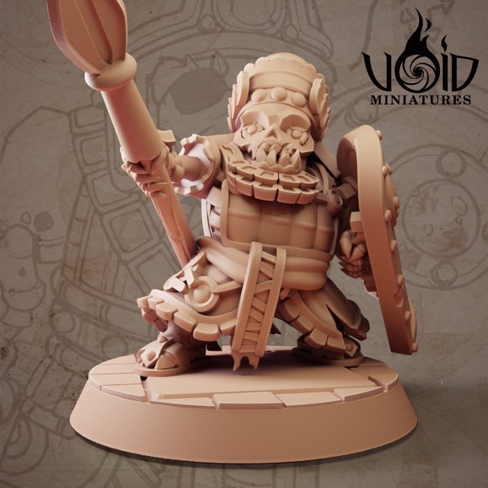 Honor Guard 04 miniature render — The Deadstones of Uhrk