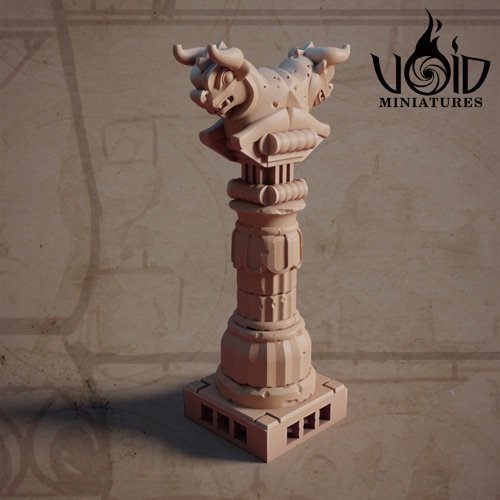 Column A scenery render — The Deadstones of Uhrk