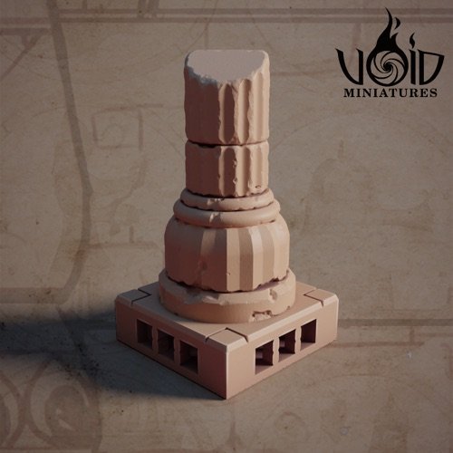 Column B scenery render — The Deadstones of Uhrk