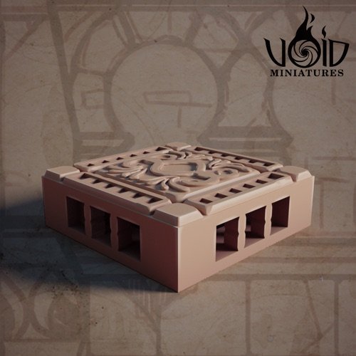Floor 1x1 F scenery render — The Deadstones of Uhrk