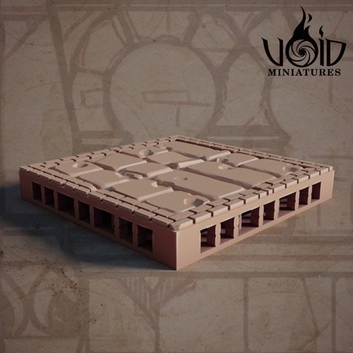 Floor 2x2 A scenery render — The Deadstones of Uhrk