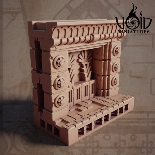 Wall 2x1 B scenery render — The Deadstones of Uhrk
