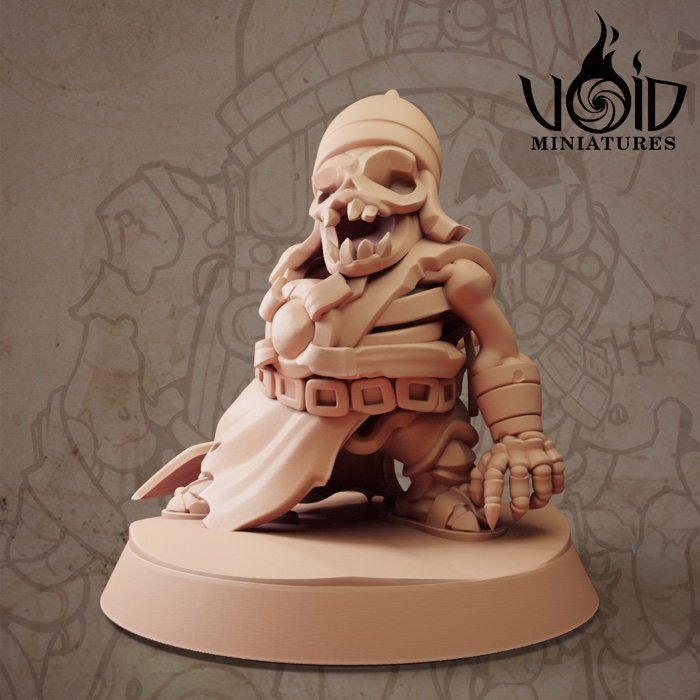 Soldier 02 miniature render — The Deadstones of Uhrk