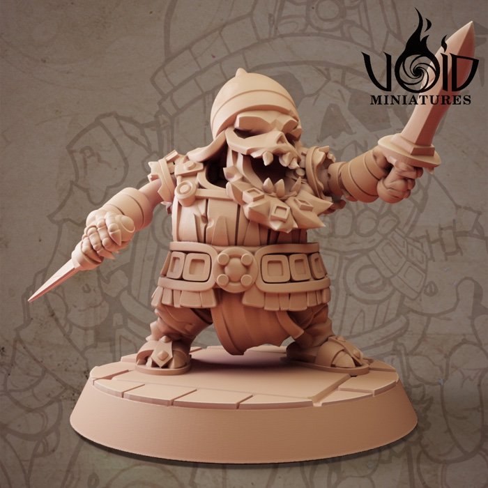 Soldier 03 miniature render — The Deadstones of Uhrk