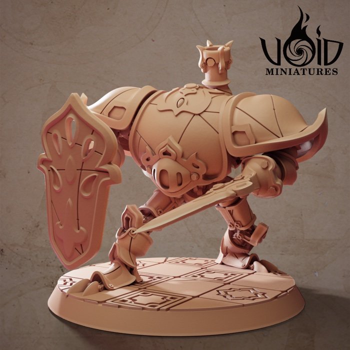 Zharrier 01 miniature render — Lost Bolts of Hazim