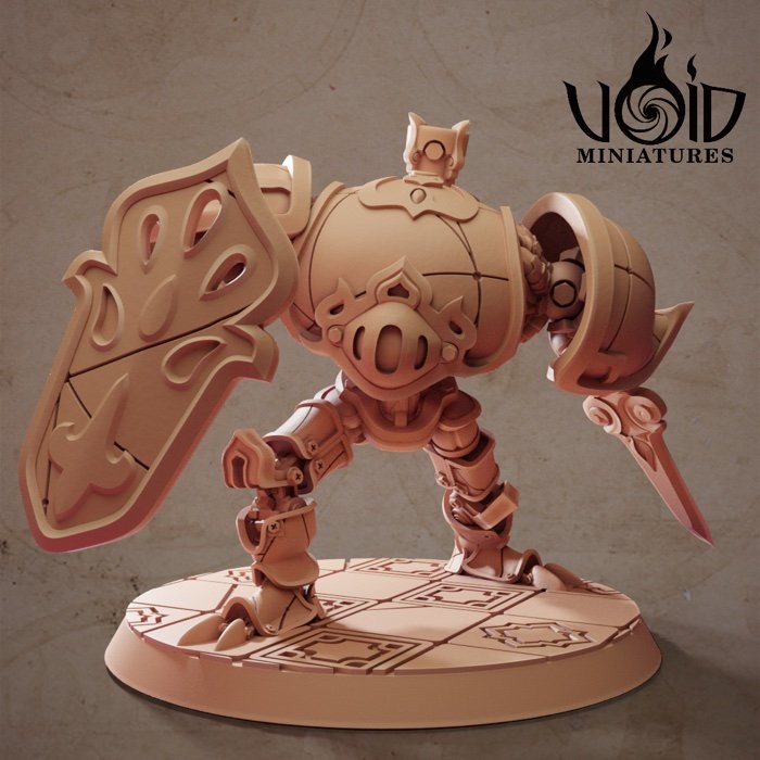Zharrier 02 miniature render — Lost Bolts of Hazim