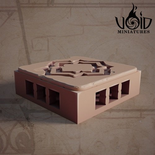 Floor 1x1 C scenery render — Lost Bolts of Hazim