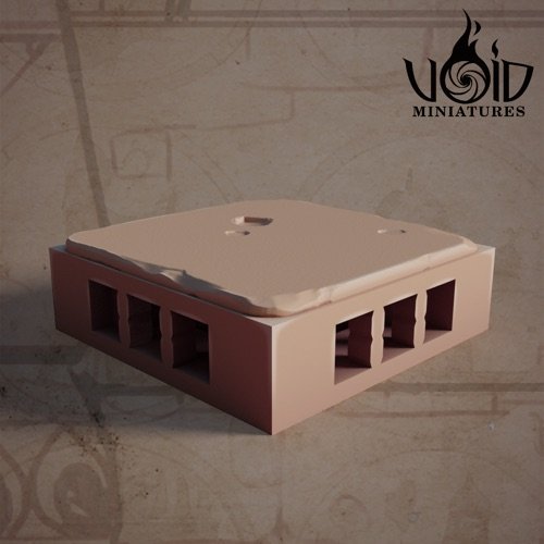 Floor 1x1 D scenery render — Lost Bolts of Hazim