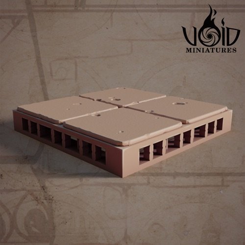 Floor 2x2 B scenery render — Lost Bolts of Hazim