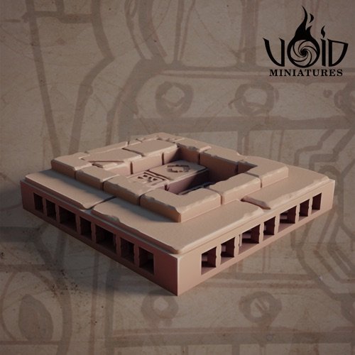 Floor 2x2 Stairs D scenery render — Lost Bolts of Hazim