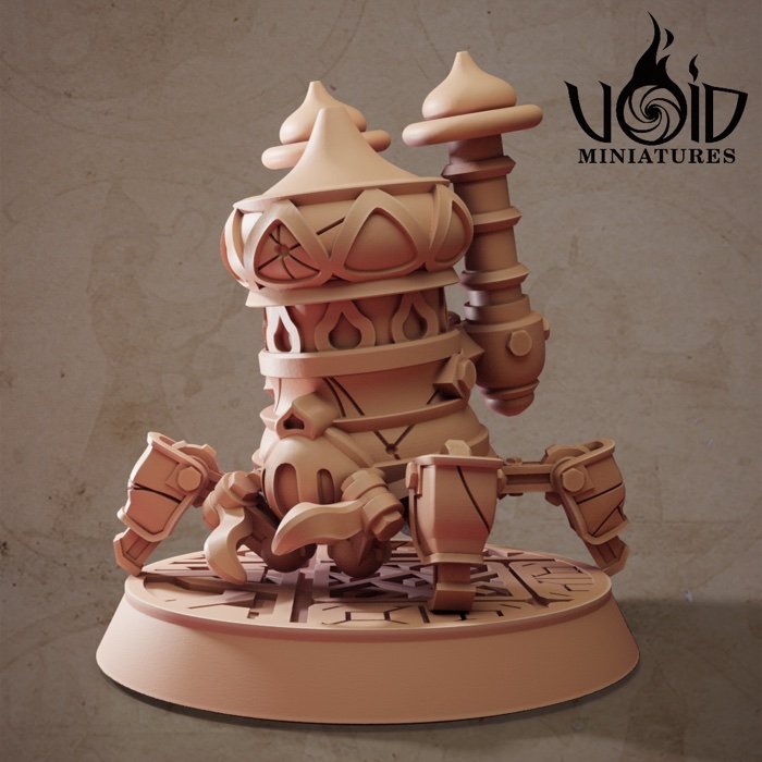 Teslaider 01 miniature render — Lost Bolts of Hazim