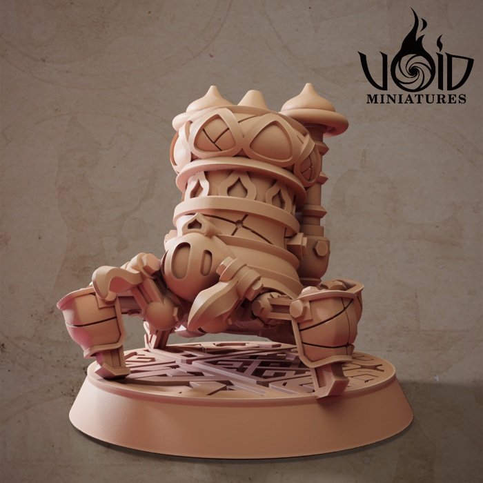 Teslaider 02 miniature render — Lost Bolts of Hazim